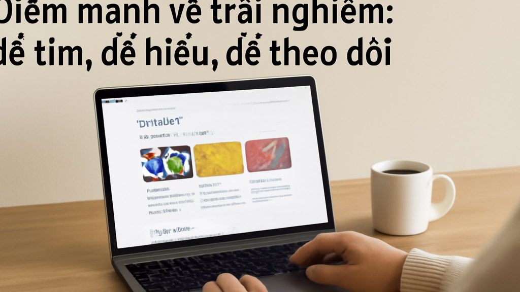 Điểm mạnh về trải nghiệm: dễ tìm, dễ hiểu, dễ theo dõi Minh họa: Điểm mạnh về trải nghiệm: dễ tìm, dễ hiểu, dễ theo dõi