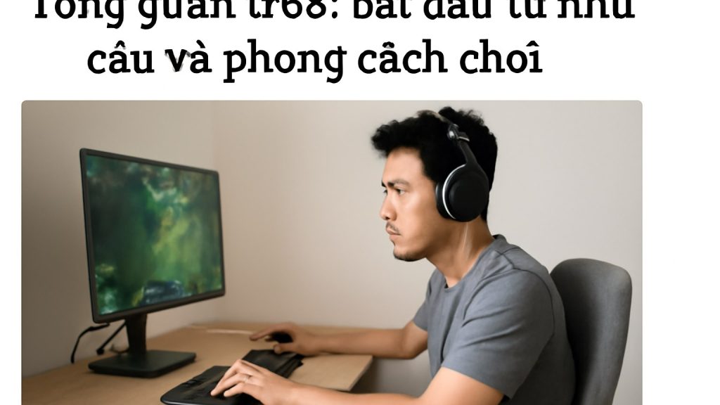 Tổng quan tr88: bắt đầu từ nhu cầu và phong cách chơi Minh họa: Tổng quan tr88: bắt đầu từ nhu cầu và phong cách chơi