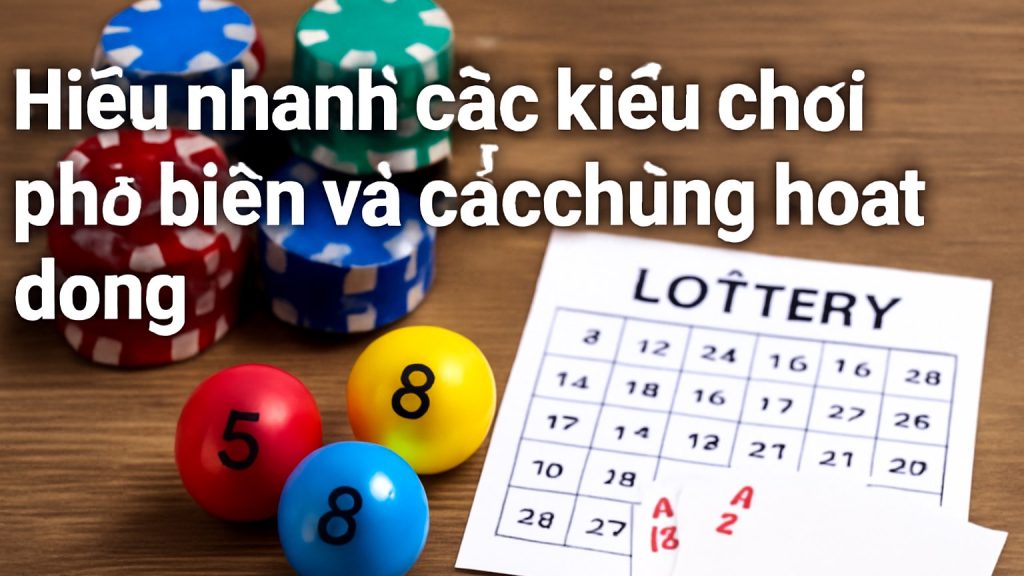 Minh họa: Hiểu nhanh các kiểu chơi phổ biến và cách chúng hoạt động